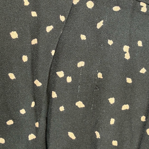 Black Fit & Flare Skirt with neutral design, size Small, NWT - Picture 6 of 6